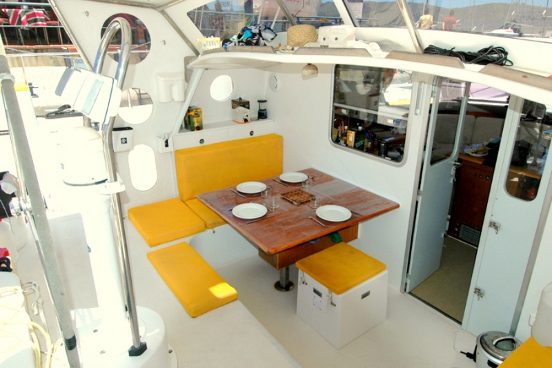 Yellow Fish Catamaran