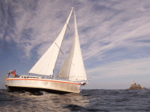 Ezcurra 13.50 - Under sails