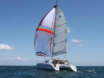 Under spinnaker with nozzles