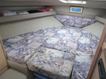 Front double berth