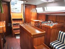 Companionway and kitchen