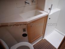 Starboard forward bathroom