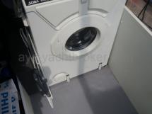 Technical locker and washer