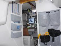 startboard aft cabin - much textile storage space