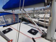 Mast foot and mainsheet