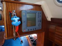 Bavaria 38 - Electronics at the chart table