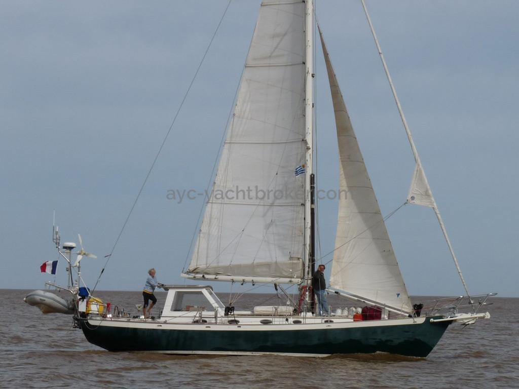 Meta 13m - Under sails